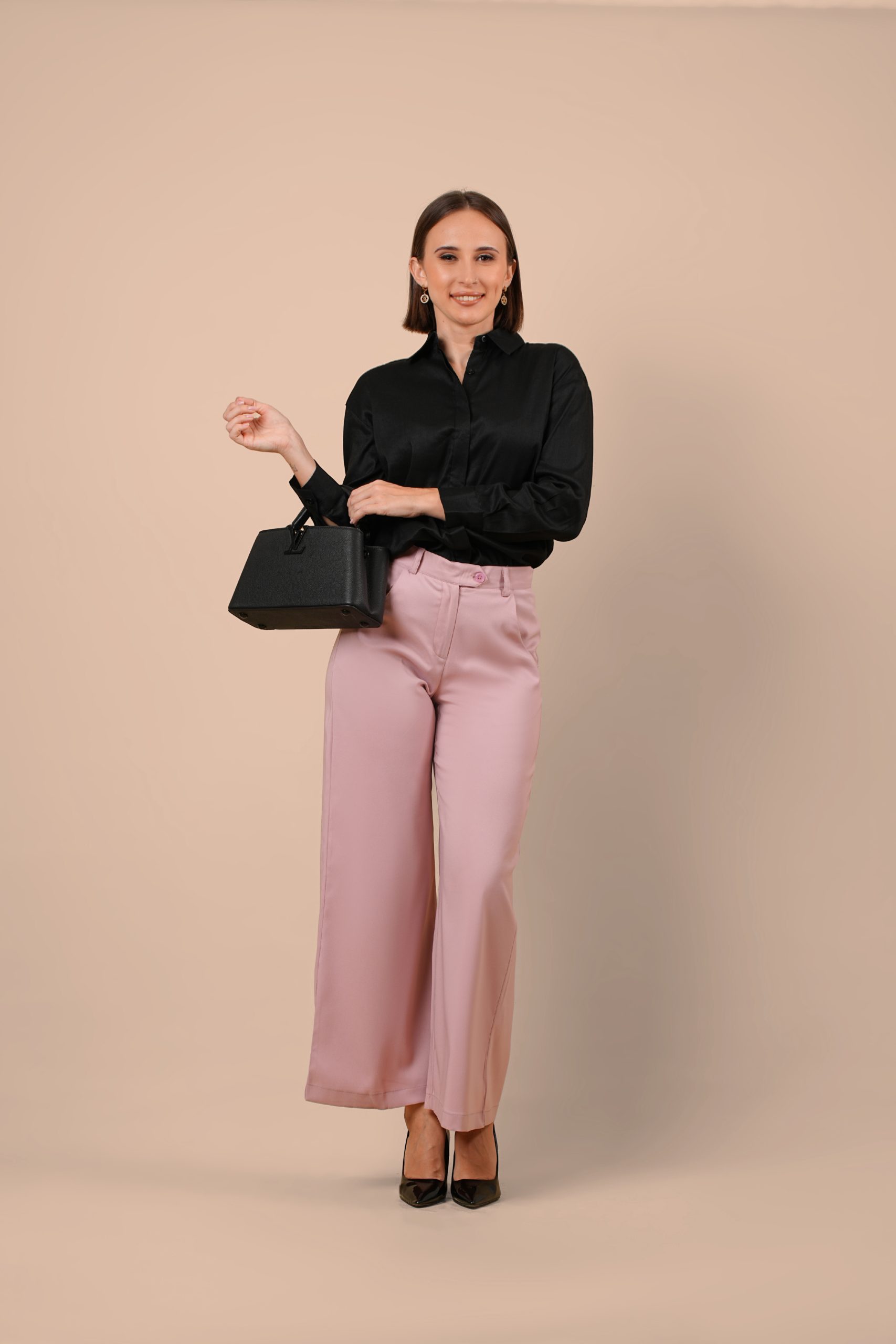 Wide Leg Workwear Pants - Image 2