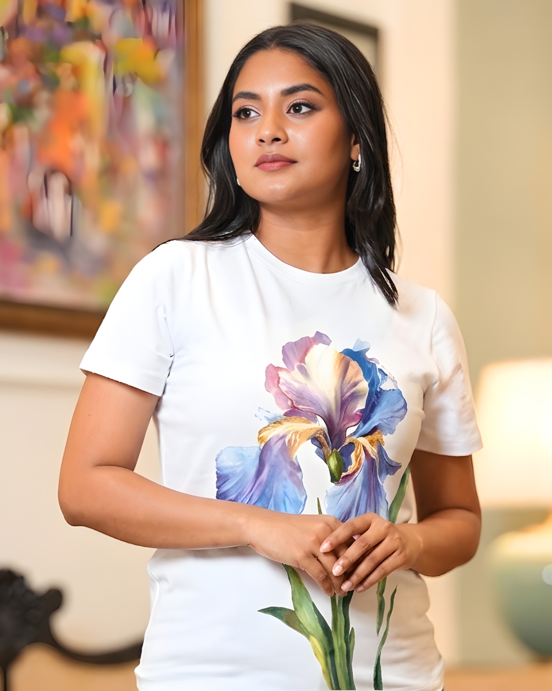 Floral Printed T-Shirt - Image 2