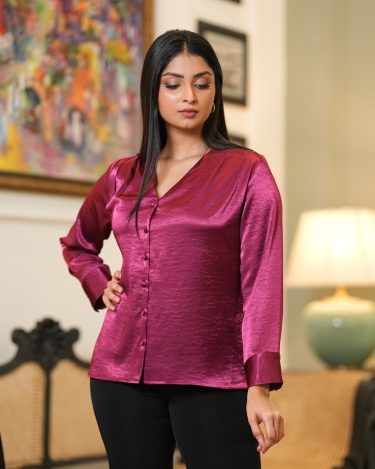 Mulberry Long Sleeve Blouse